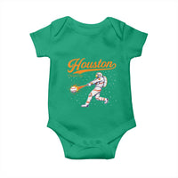 Houston Clutch City Baby Onesie Astronaut Baseball Player In Space