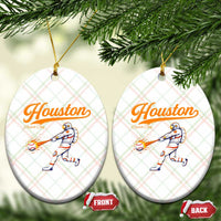 Houston Clutch City Ceramic Ornament Astronaut Baseball Player In Space