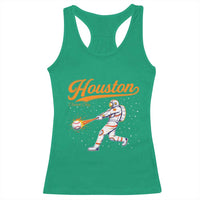 Houston Clutch City Racerback Tank Top Astronaut Baseball Player In Space