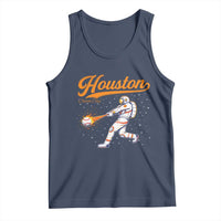Houston Clutch City Tank Top Astronaut Baseball Player In Space
