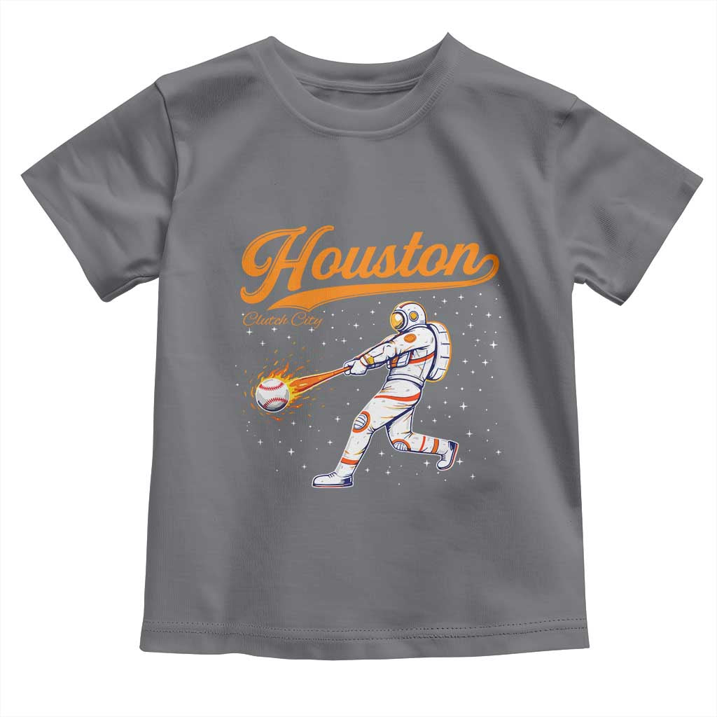 Houston Clutch City Toddler T Shirt Astronaut Baseball Player In Space
