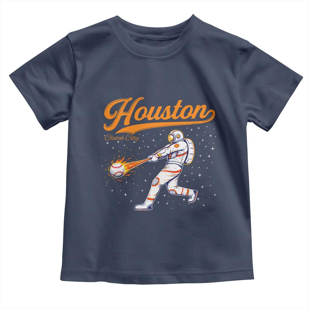 Houston Clutch City Toddler T Shirt Astronaut Baseball Player In Space