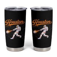 Houston Clutch City Tumbler Cup Astronaut Baseball Player In Space