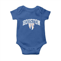 Retro Houston Baby Onesie Baseball Coquette Bow Varsity Vintage Sports 80s 90s