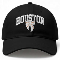 Retro Houston Baseball Cap Baseball Coquette Bow Varsity Vintage Sports 80s 90s