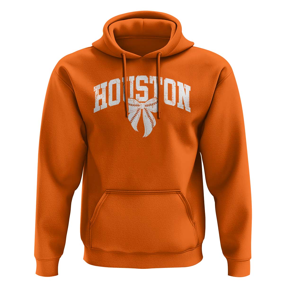 Retro Houston Hoodie Baseball Coquette Bow Varsity Vintage Sports 80s 90s