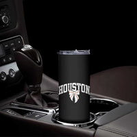 Retro Houston Skinny Tumbler Baseball Coquette Bow Varsity Vintage Sports 80s 90s