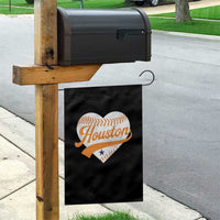Houston Clutch City Garden Flag Baseball Heart Varsity Script Vintage Sports Fans