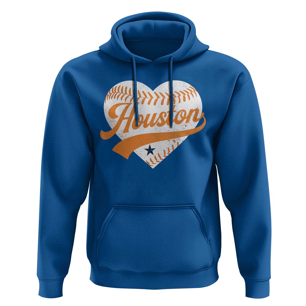 Houston Clutch City Hoodie Baseball Heart Varsity Script Vintage Sports Fans