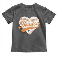 Houston Clutch City Toddler T Shirt Baseball Heart Varsity Script Vintage Sports Fans