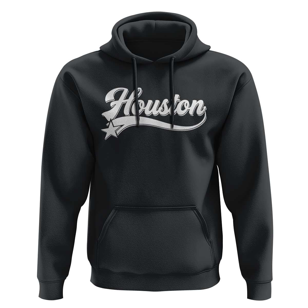 Retro Houston Hoodie Varsity Script Vintage Sports Jersey Style 80s 90s