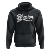 Retro Houston Hoodie Varsity Script Vintage Sports Jersey Style 80s 90s
