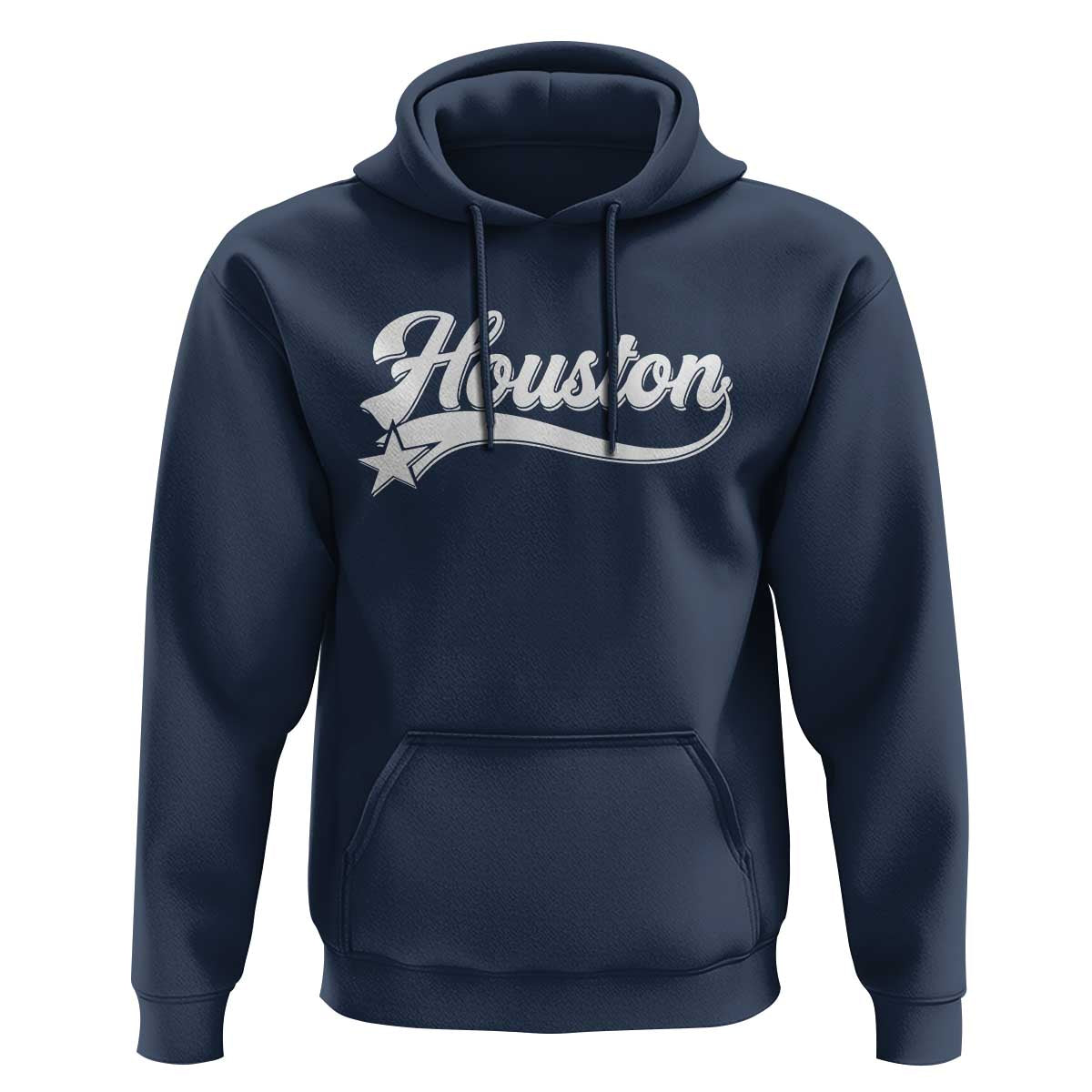 Retro Houston Hoodie Varsity Script Vintage Sports Jersey Style 80s 90s