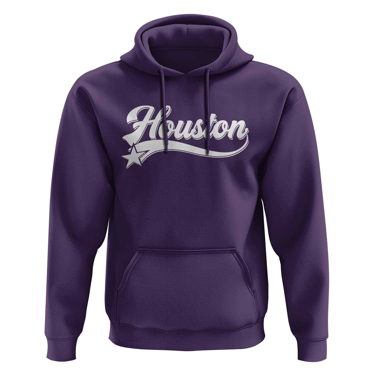 Retro Houston Hoodie Varsity Script Vintage Sports Jersey Style 80s 90s