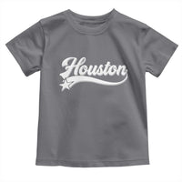 Retro Houston Toddler T Shirt Varsity Script Vintage Sports Jersey Style 80s 90s
