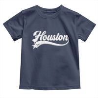 Retro Houston Toddler T Shirt Varsity Script Vintage Sports Jersey Style 80s 90s