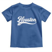 Retro Houston Toddler T Shirt Varsity Script Vintage Sports Jersey Style 80s 90s