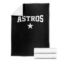 Vintage Astro Varsity Name Throw Blanket Retro Throwback Athletic Sports Style 80s 90s