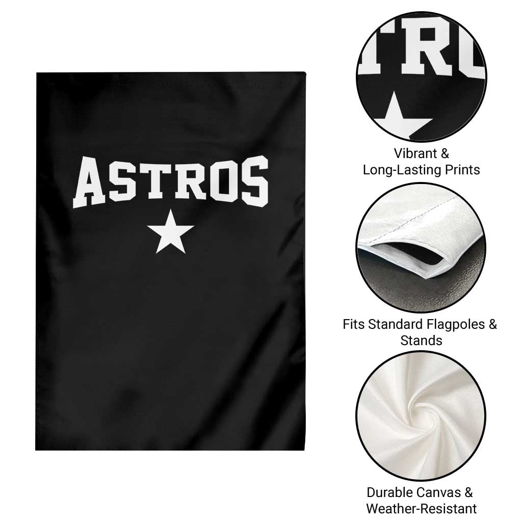Vintage Astro Varsity Name Garden Flag Retro Throwback Athletic Sports Style 80s 90s