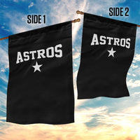 Vintage Astro Varsity Name Garden Flag Retro Throwback Athletic Sports Style 80s 90s