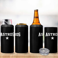 Vintage Astro Varsity Name 4 in 1 Can Cooler Tumbler Retro Throwback Athletic Sports Style 80s 90s