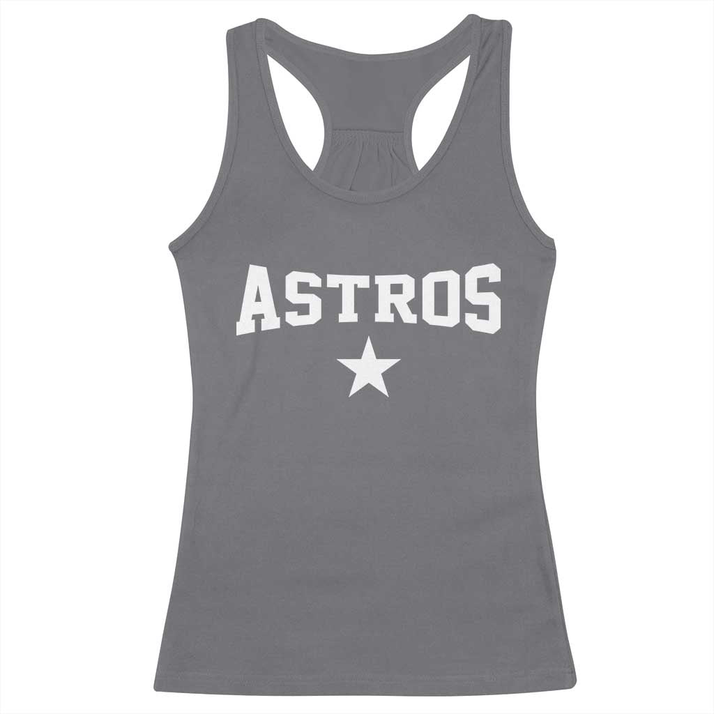 Vintage Astro Varsity Name Racerback Tank Top Retro Throwback Athletic Sports Style 80s 90s