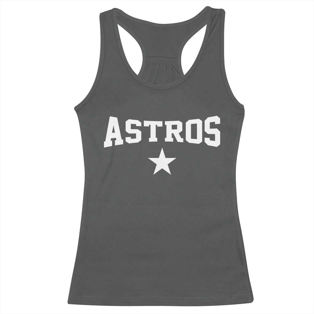 Vintage Astro Varsity Name Racerback Tank Top Retro Throwback Athletic Sports Style 80s 90s