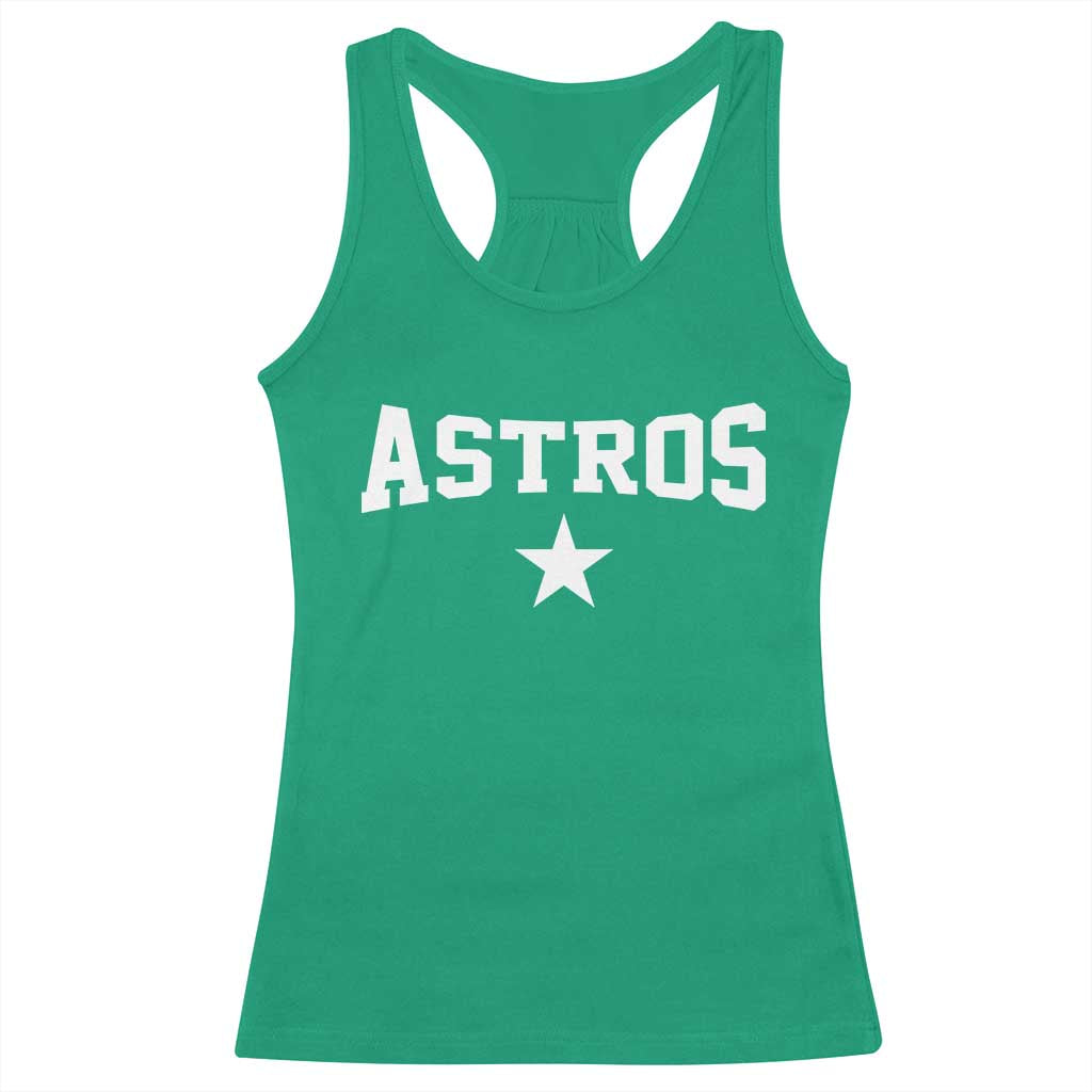 Vintage Astro Varsity Name Racerback Tank Top Retro Throwback Athletic Sports Style 80s 90s