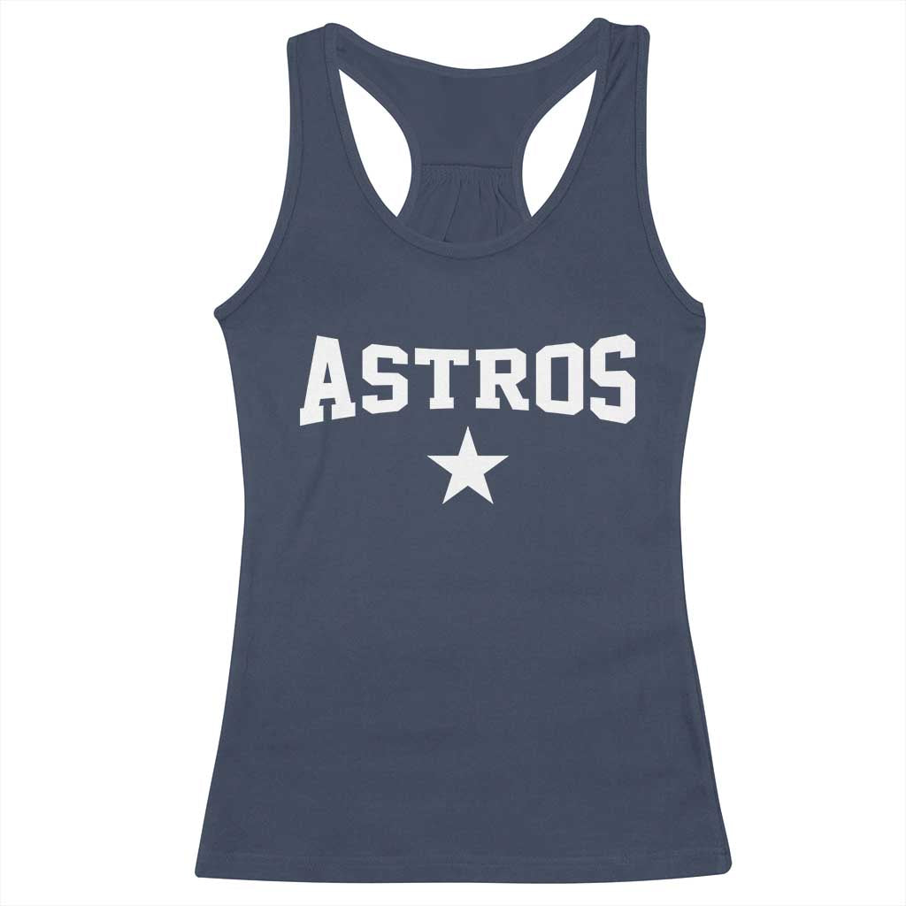 Vintage Astro Varsity Name Racerback Tank Top Retro Throwback Athletic Sports Style 80s 90s