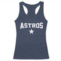 Vintage Astro Varsity Name Racerback Tank Top Retro Throwback Athletic Sports Style 80s 90s