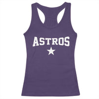 Vintage Astro Varsity Name Racerback Tank Top Retro Throwback Athletic Sports Style 80s 90s