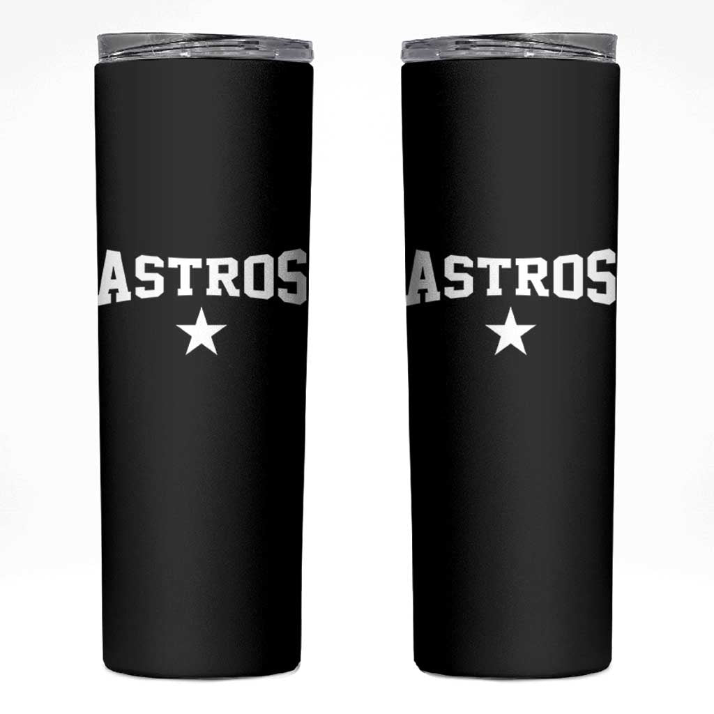 Vintage Astro Varsity Name Skinny Tumbler Retro Throwback Athletic Sports Style 80s 90s
