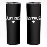 Vintage Astro Varsity Name Skinny Tumbler Retro Throwback Athletic Sports Style 80s 90s