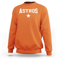 Vintage Astro Varsity Name Sweatshirt Retro Throwback Athletic Sports Style 80s 90s