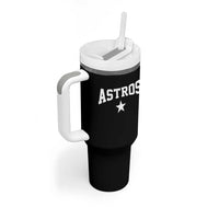 Vintage Astro Varsity Name Tumbler With Handle Retro Throwback Athletic Sports Style 80s 90s
