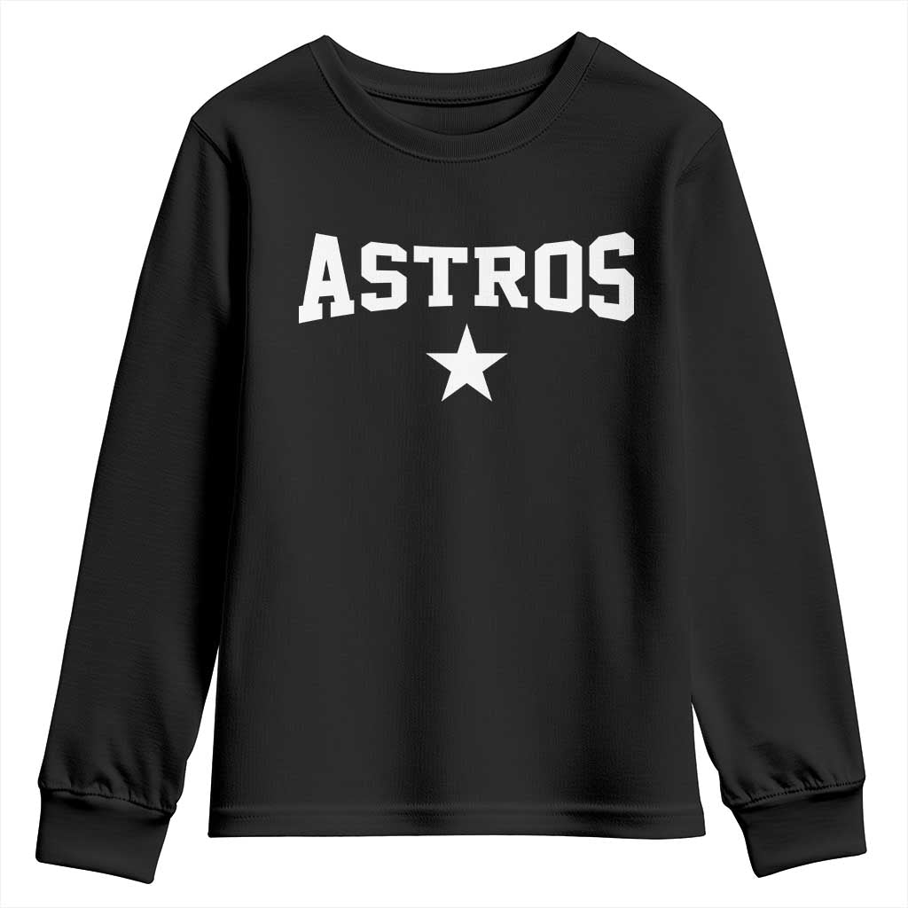 Vintage Astro Varsity Name Youth Sweatshirt Retro Throwback Athletic Sports Style 80s 90s