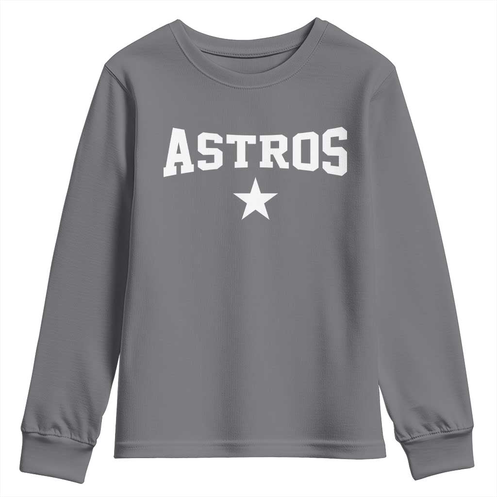 Vintage Astro Varsity Name Youth Sweatshirt Retro Throwback Athletic Sports Style 80s 90s