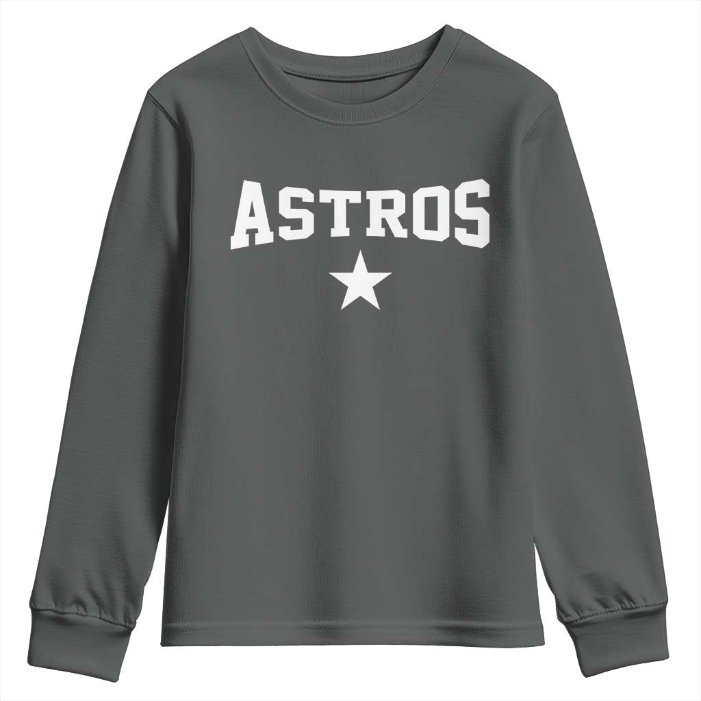 Vintage Astro Varsity Name Youth Sweatshirt Retro Throwback Athletic Sports Style 80s 90s