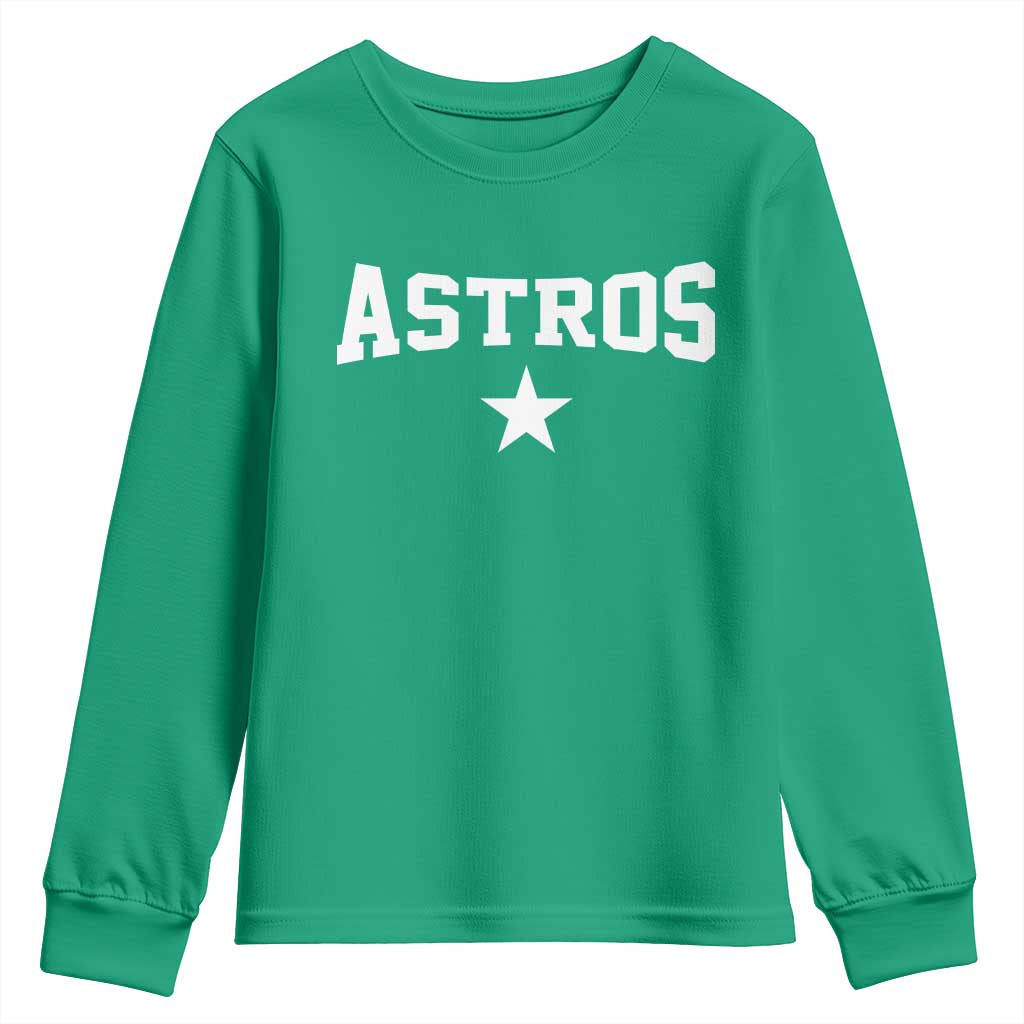 Vintage Astro Varsity Name Youth Sweatshirt Retro Throwback Athletic Sports Style 80s 90s