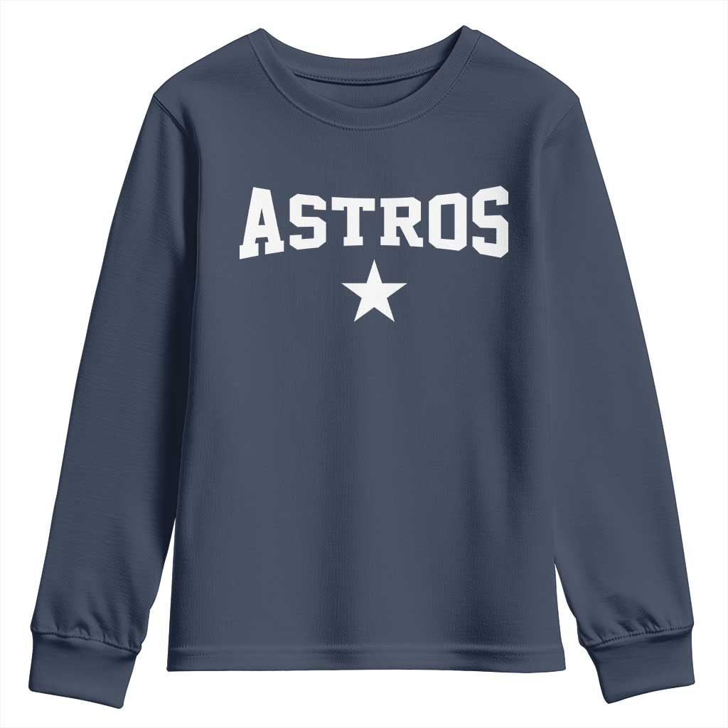 Vintage Astro Varsity Name Youth Sweatshirt Retro Throwback Athletic Sports Style 80s 90s