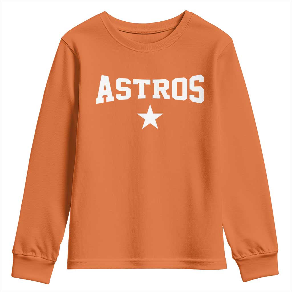Vintage Astro Varsity Name Youth Sweatshirt Retro Throwback Athletic Sports Style 80s 90s