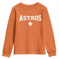 Vintage Astro Varsity Name Youth Sweatshirt Retro Throwback Athletic Sports Style 80s 90s