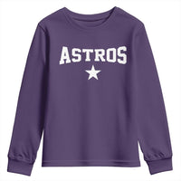 Vintage Astro Varsity Name Youth Sweatshirt Retro Throwback Athletic Sports Style 80s 90s