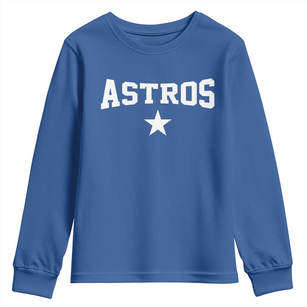 Vintage Astro Varsity Name Youth Sweatshirt Retro Throwback Athletic Sports Style 80s 90s