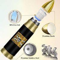 Pittsburgh Lovers Bullet Tumbler Retro Pennsylvania Steel City Pirate Skull