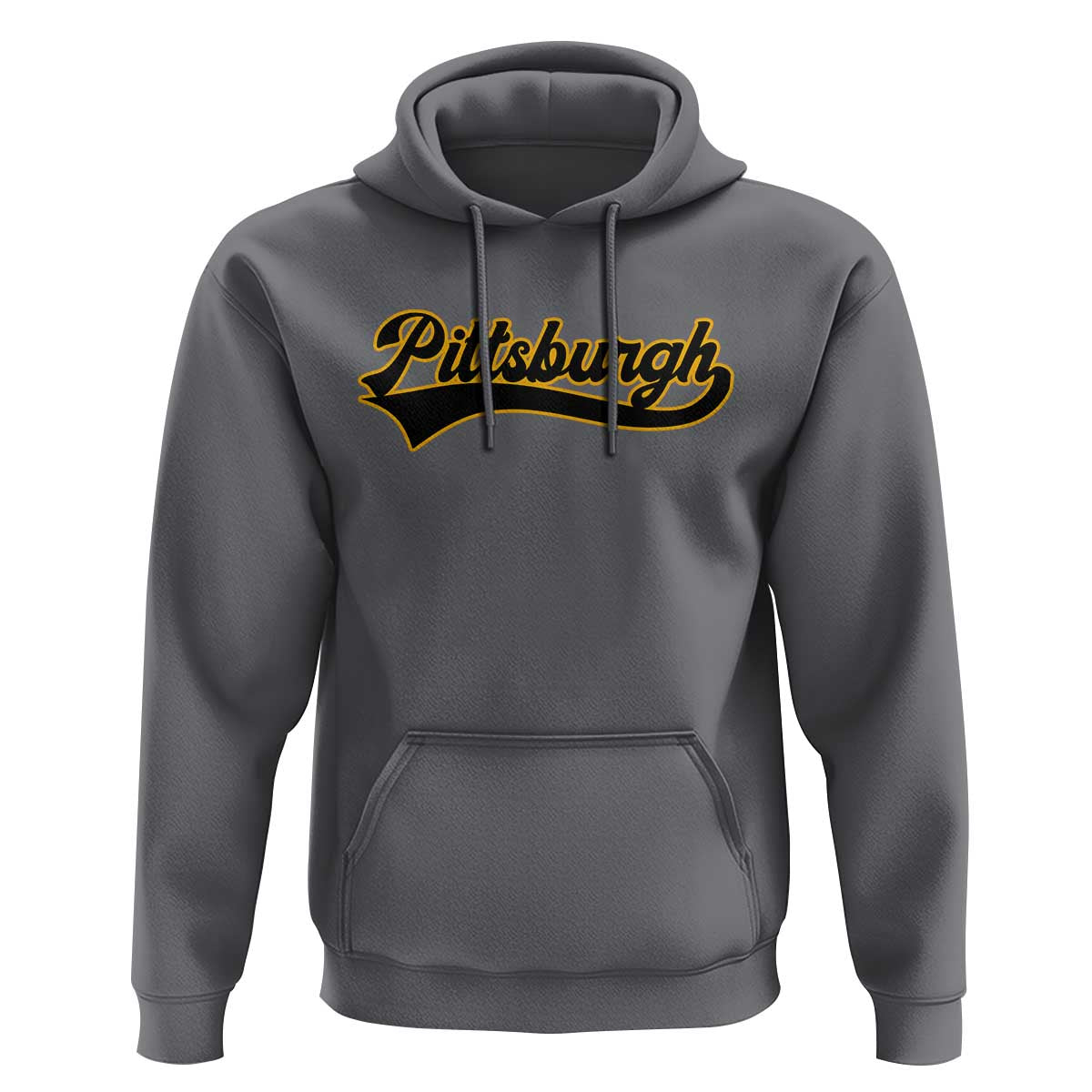 Vintage Pittsburgh Hoodie Varsity Script Retro Sports Jersey Style Baseball Fans