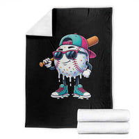 Baseball Life Style Throw Blanket Youth Drip Baseball Boys Kid