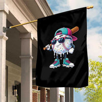 Baseball Life Style Garden Flag Youth Drip Baseball Boys Kid