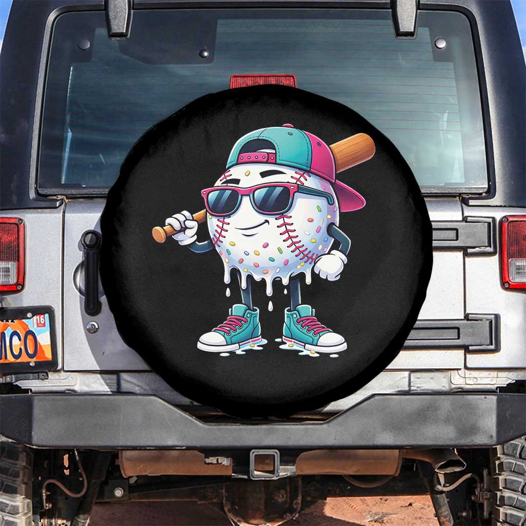 Baseball Life Style Spare Tire Cover Youth Drip Baseball Boys Kid