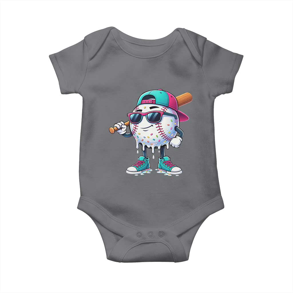 Baseball Life Style Baby Onesie Youth Drip Baseball Boys Kid